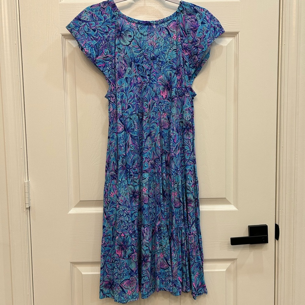 EUC • LILLY PULITZER Kawai Swing Dress • Size M - Picture 5 of 6